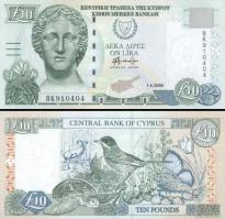 *10 cyperských libier Cyprus 1997-2005, P62 UNC - Kliknutím na obrázok zatvorte -